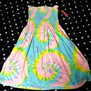 NWT Tie-Dye Dress/Bathing Suit Cover